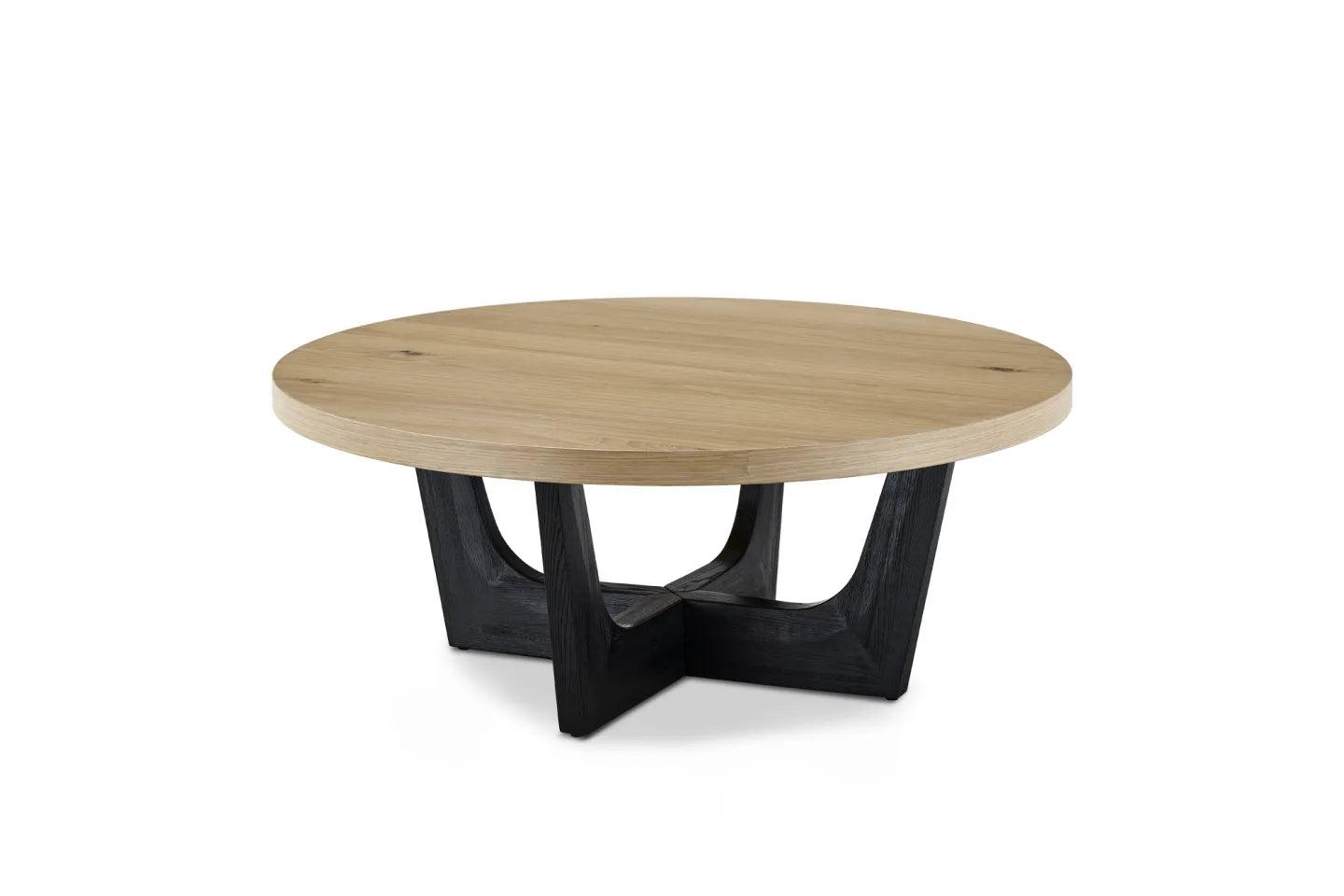 Sawyer Round Coffee Table - Ouch Cart 