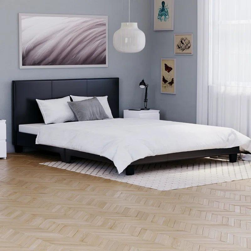 Scipio Upholstered Faux Leather Bed