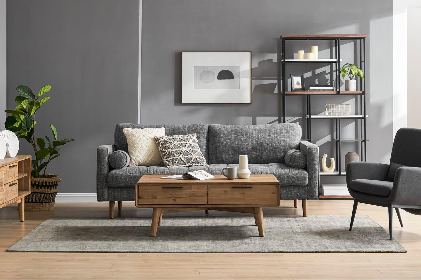 Seb Coffee Table with Storage - Ouch Cart 