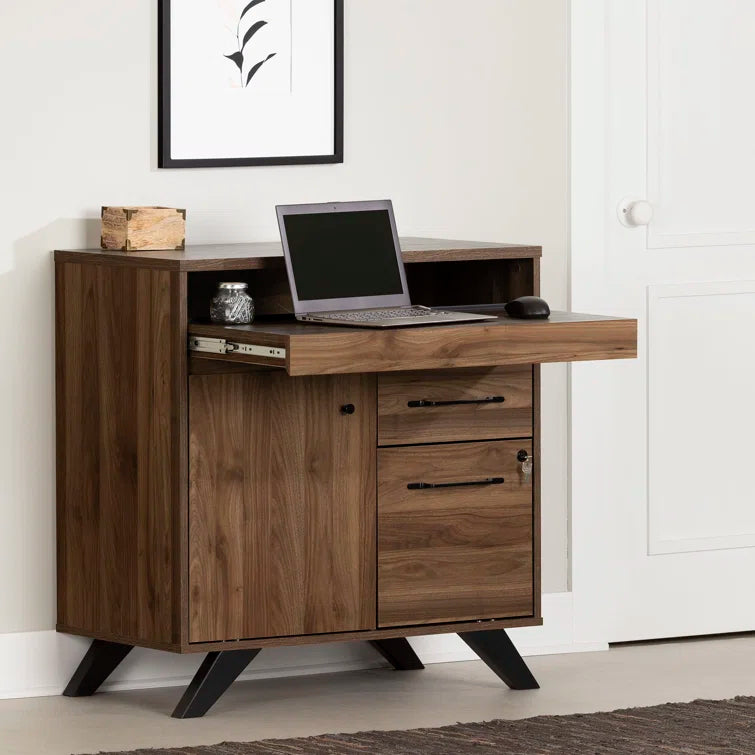 "Classic Secretary Desk: Elegance and Function in One"