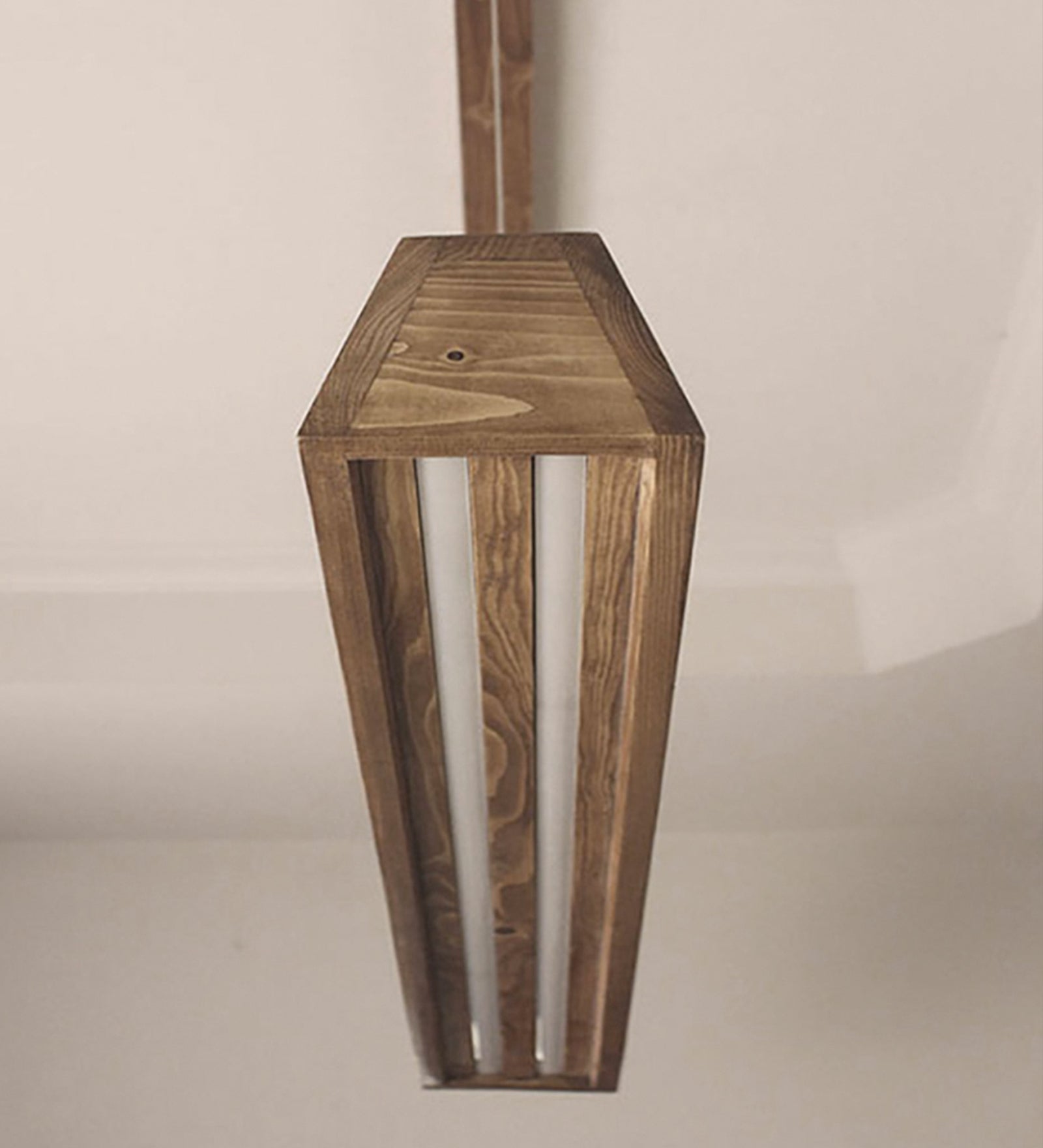 Sirius 36 Brown Wooden LED Hanging Lamp