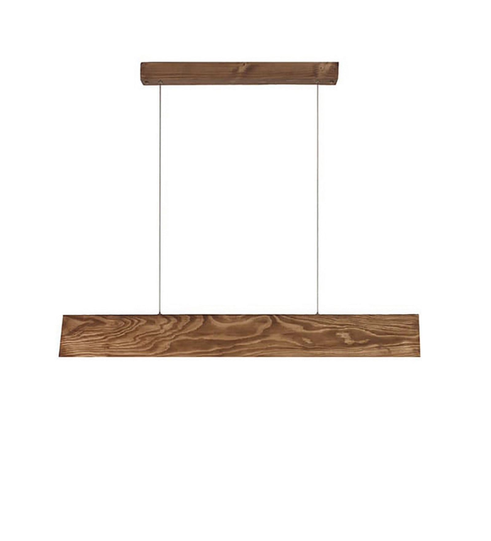 Sirius 36 Brown Wooden LED Hanging Lamp