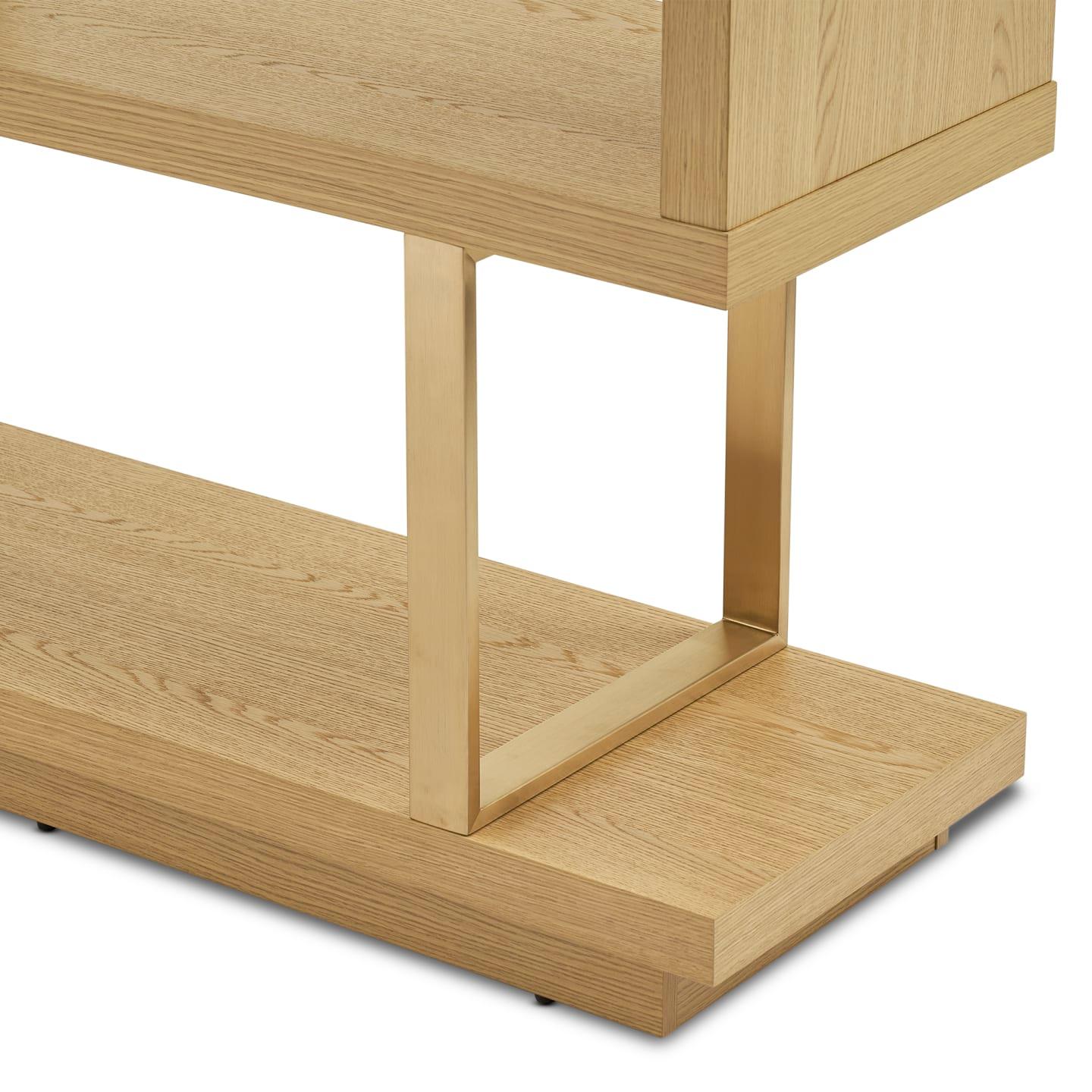 Engineered Wood Sloane Shelf - Ouch Cart 