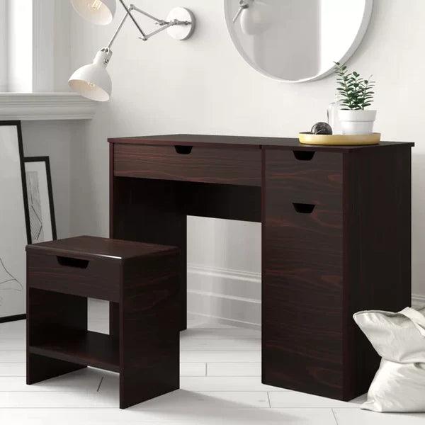 Drew Nelt Vanity dressing table design with stool with miror - Ouch Cart 