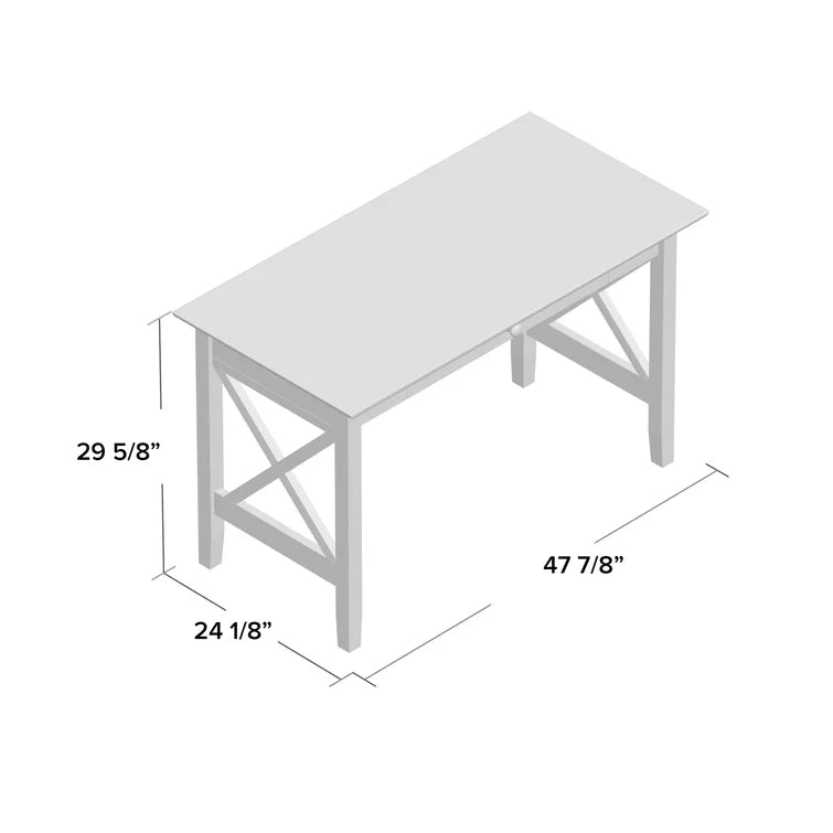 Timeless Craftsmanship: Wood Writing Desk for a Classic Workspace"