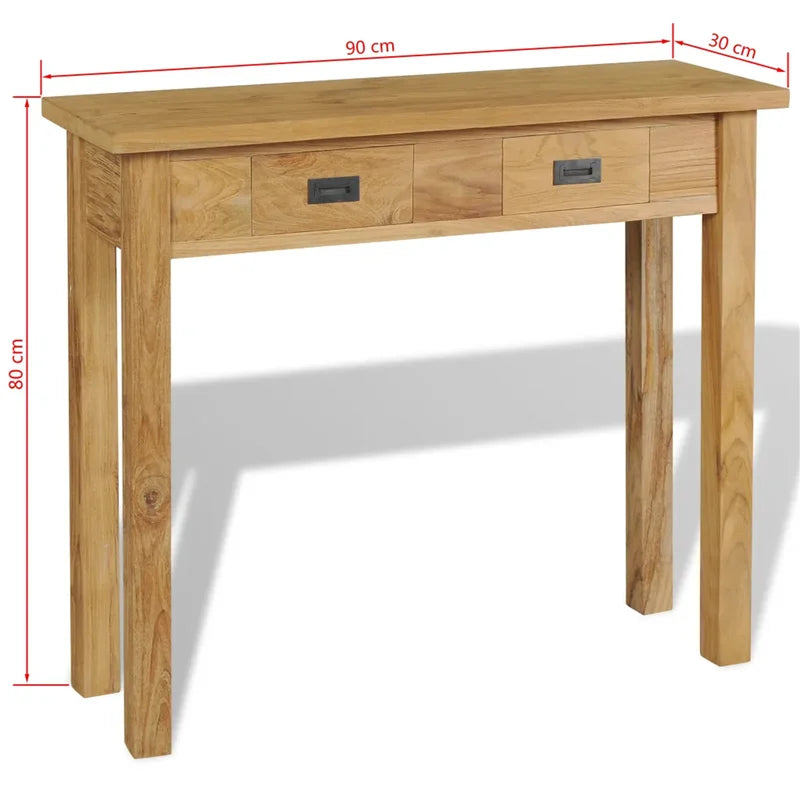 Luke  Solid Wood Console Table