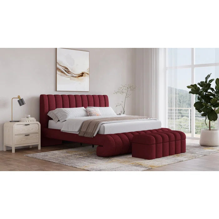 Stroud Maximalist Upholstered Bed