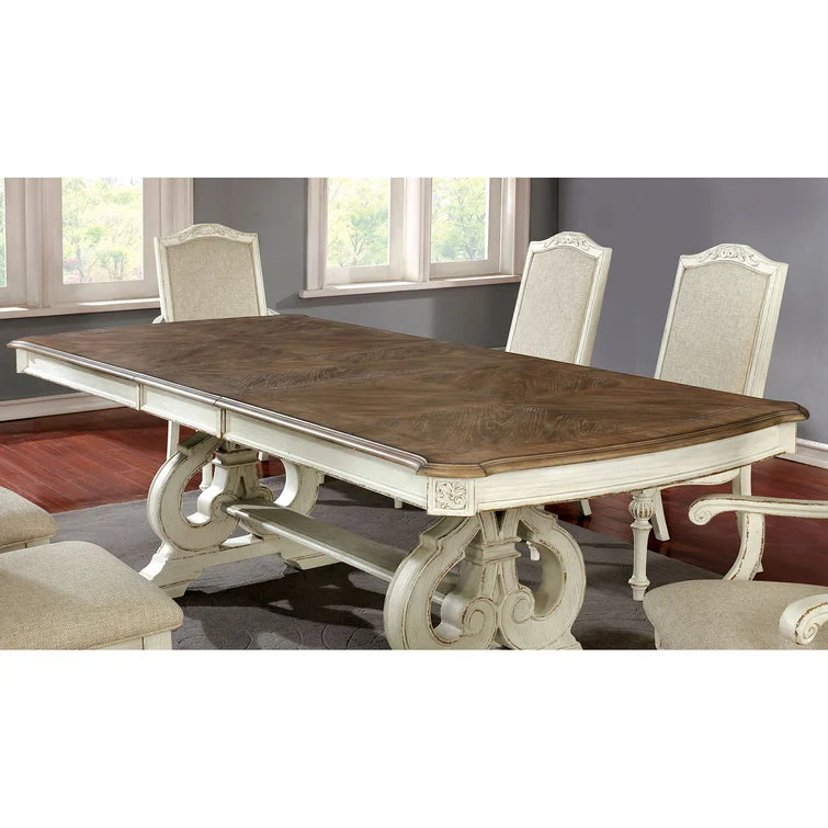 9 - Piece Trestle Dining Set