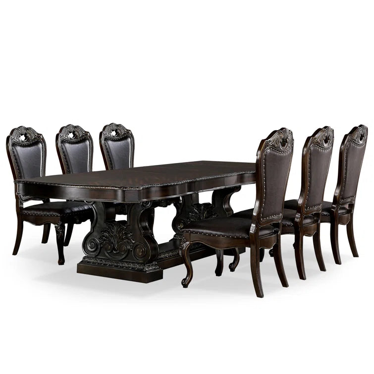 Extendable Trestle Dining Set