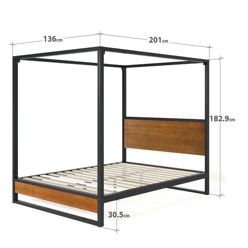 Talulah 4 Poster Bed Frame - Ouch Cart 