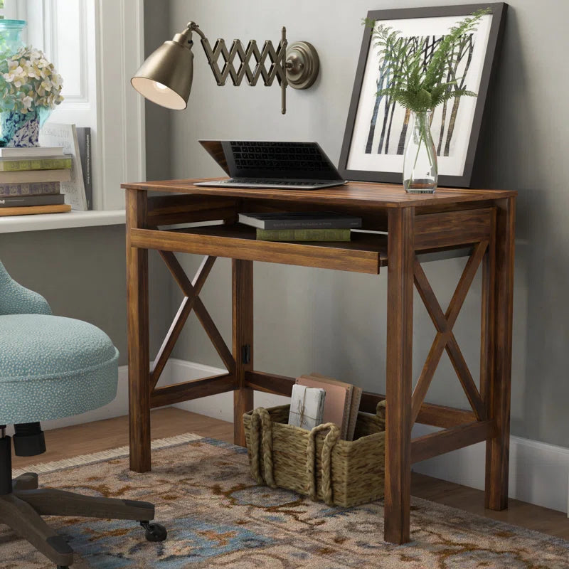 Solid Wood Top Writing Desk