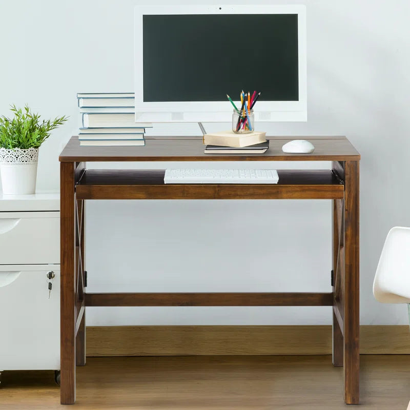 Solid Wood Top Writing Desk