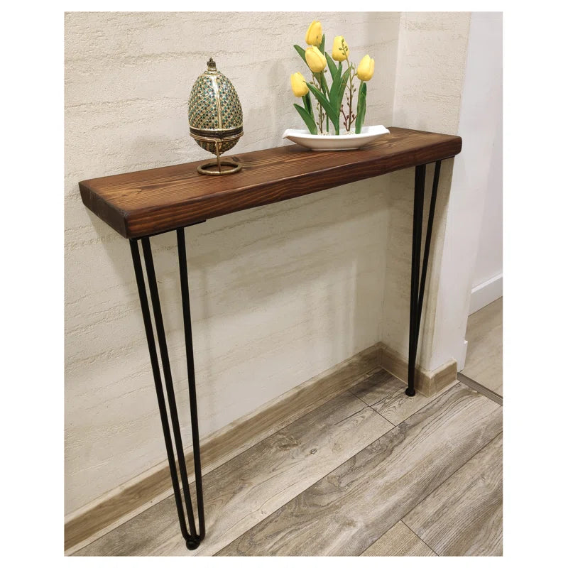 Elias  Solid Wood Console Table