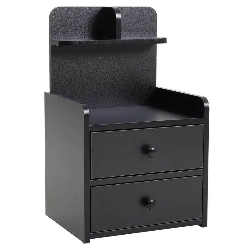 Yasser Manufactured Wood Bedside Table