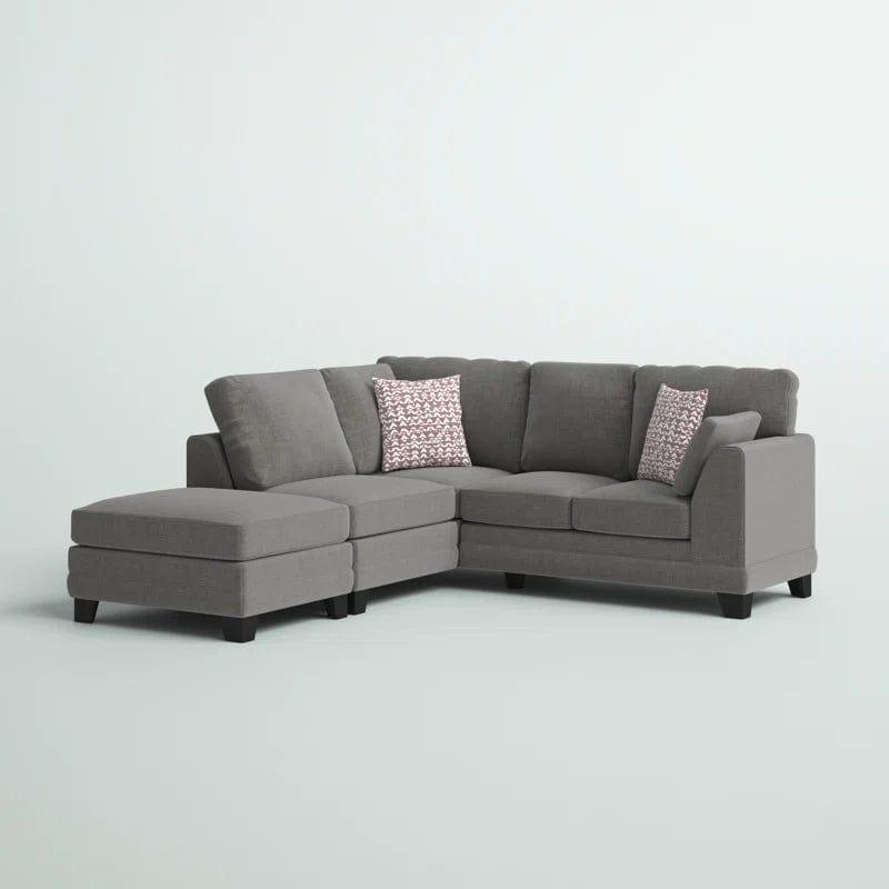 Trixie 3 - Piece Upholstered Corner Sofa - Ouch Cart 