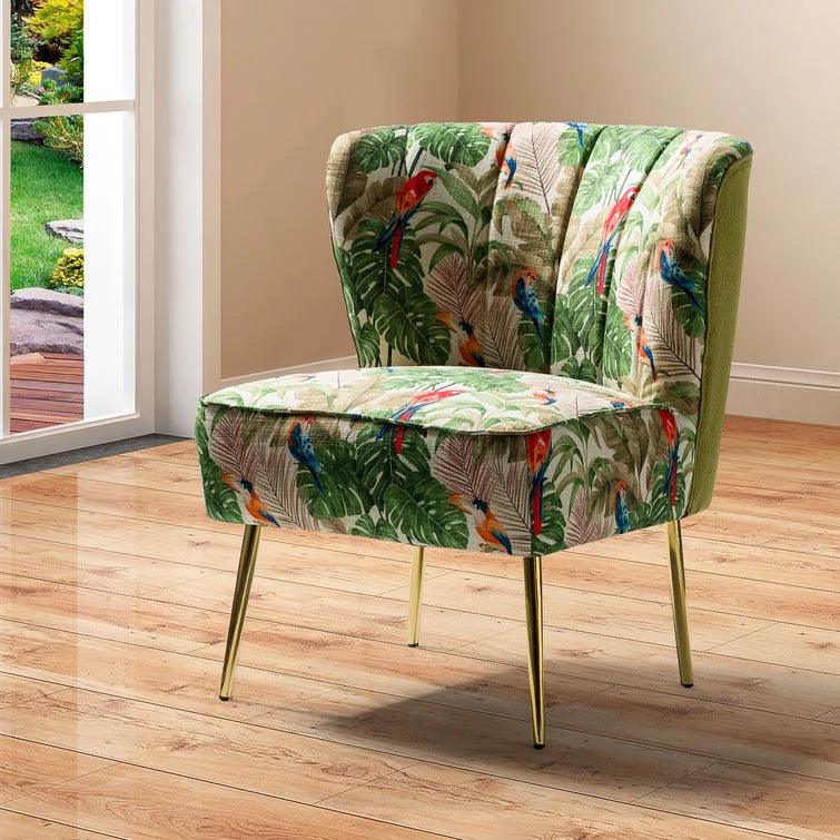 Upholstered Barrel Chair