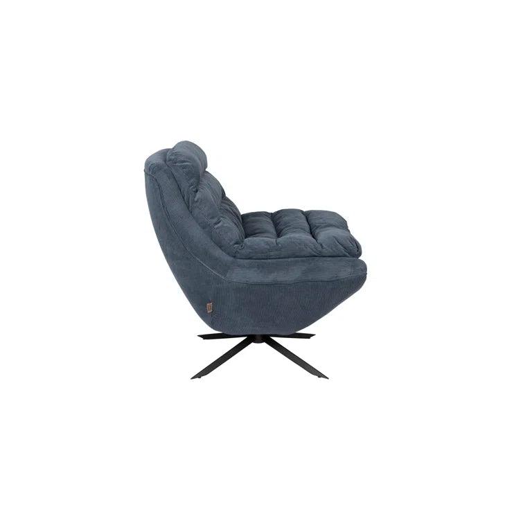 Upholstered Swivel Accent Chair - Ouch Cart 