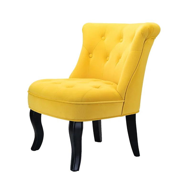 Upholstered Wingback Chair - Ouch Cart 