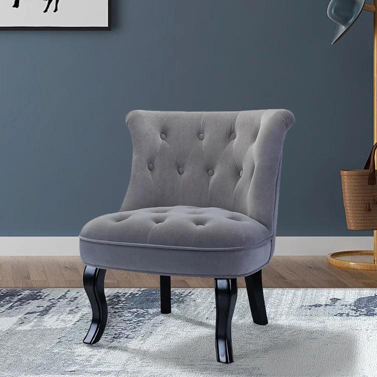 Upholstered Wingback Chair - Ouch Cart 