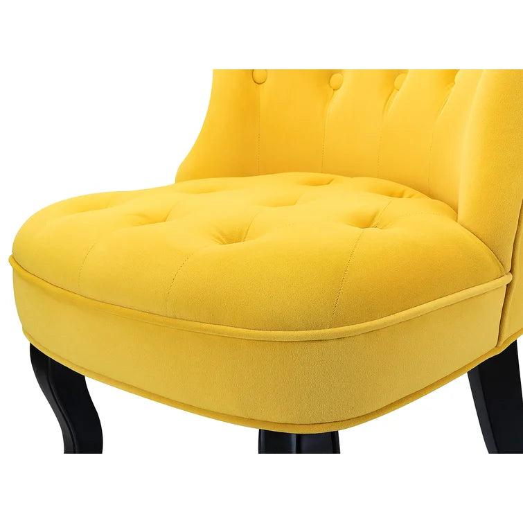 Upholstered Wingback Chair - Ouch Cart 