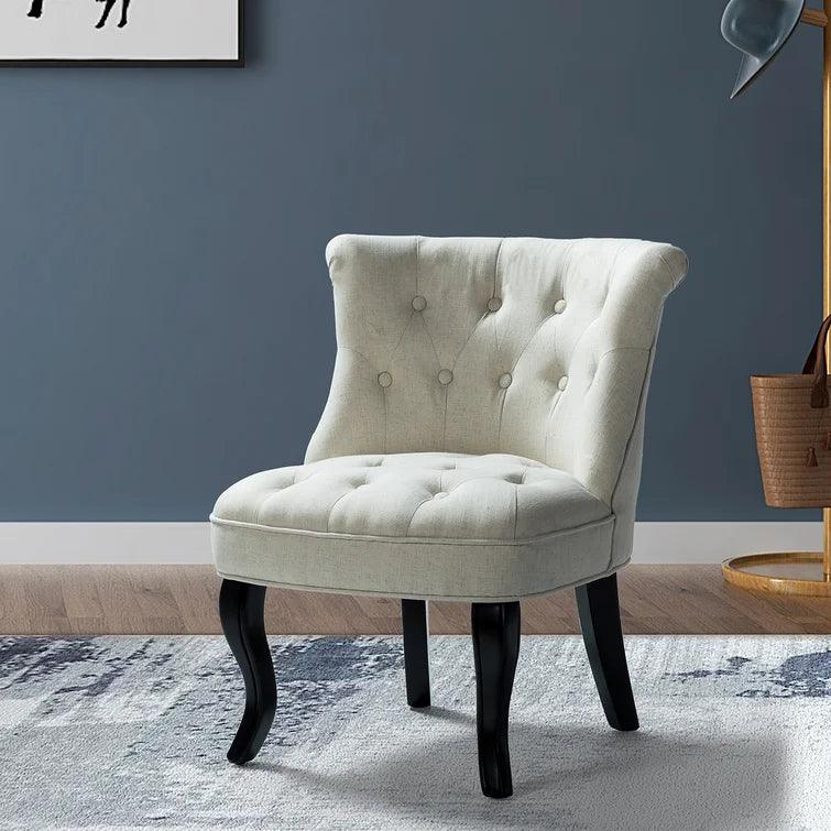 Upholstered Wingback Chair - Ouch Cart 