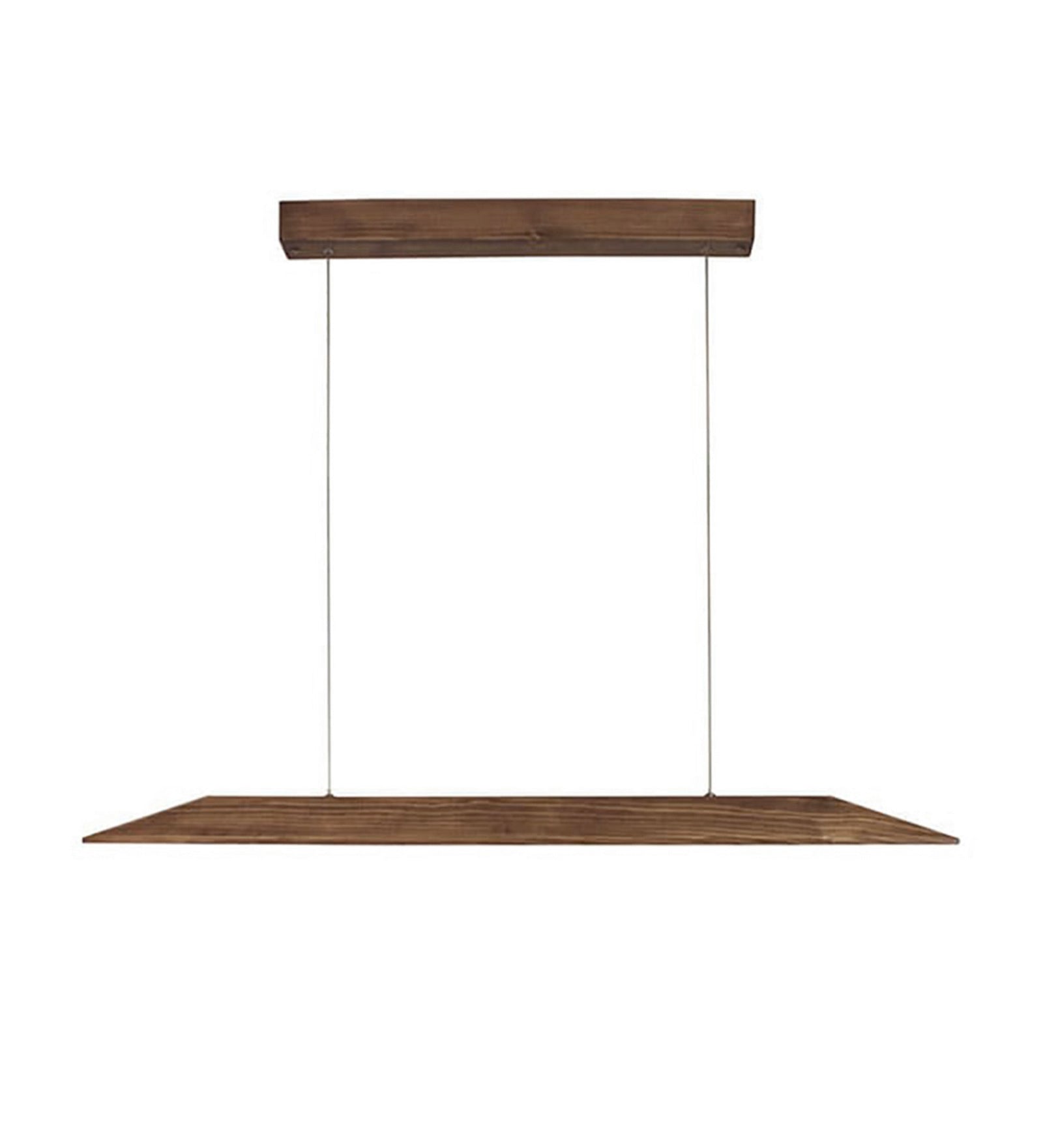 Venus 48 Brown Wooden LED Hanging Lamp