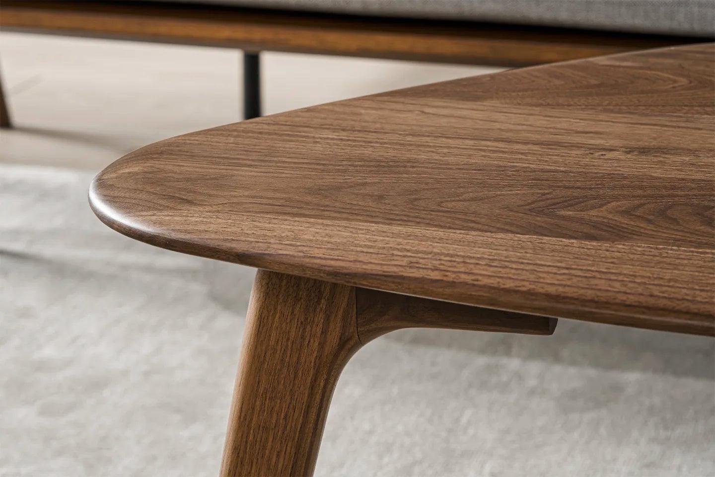 Vincent Coffee Table Set, Walnut - Ouch Cart 