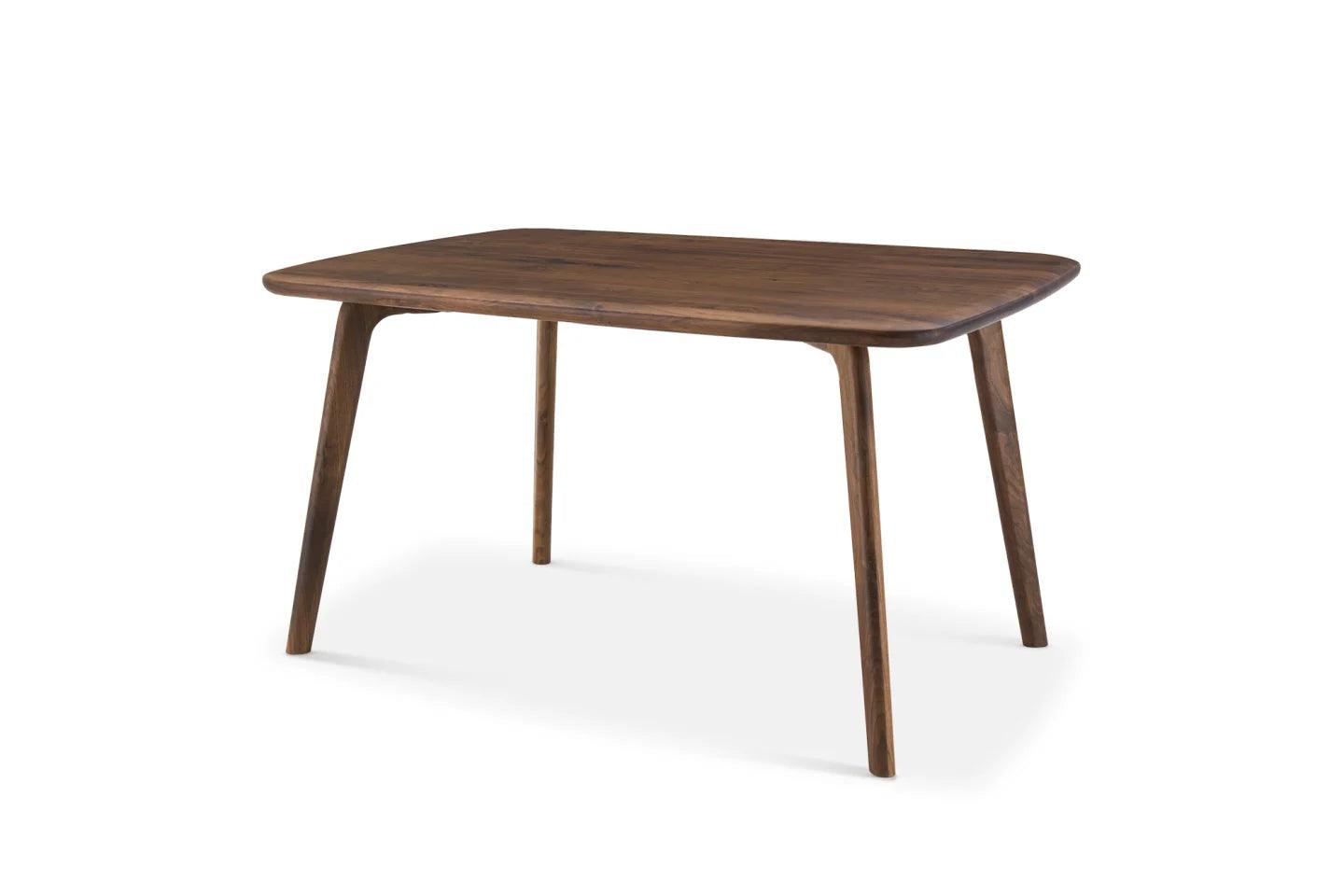 Vincent Dining Table, Walnut - Ouch Cart 