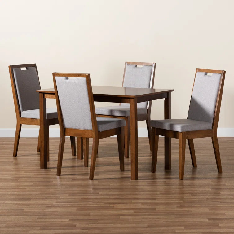 "5-Piece Dining Set: Classic Elegance for Memorable Meals"