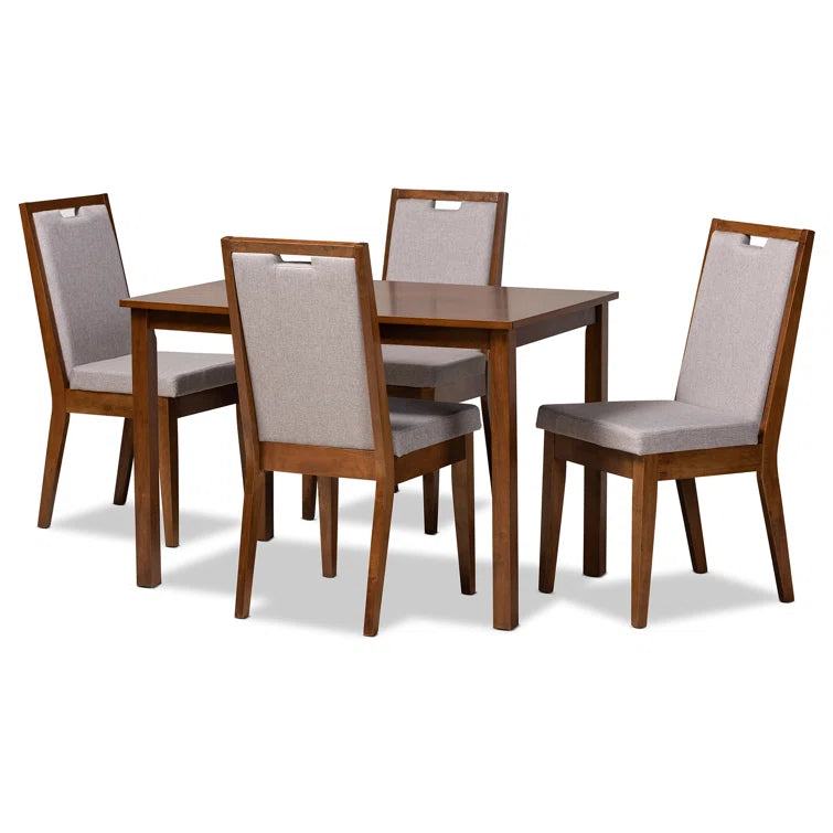 "5-Piece Dining Set: Classic Elegance for Memorable Meals"