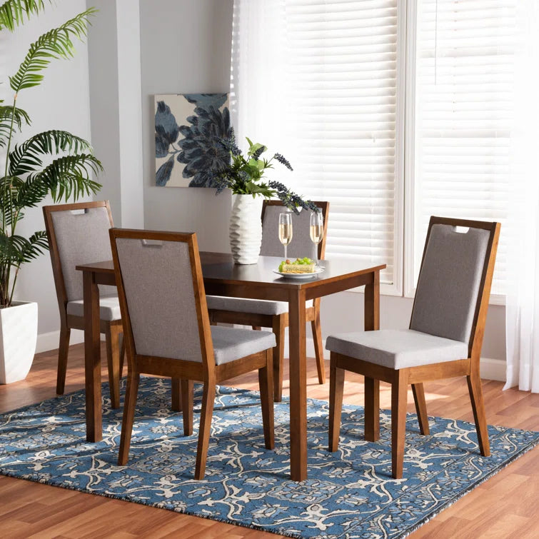 "5-Piece Dining Set: Classic Elegance for Memorable Meals"