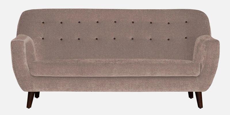 Fabric 3 Seater Sofa In Kadhi Beige Colour - Ouch Cart 