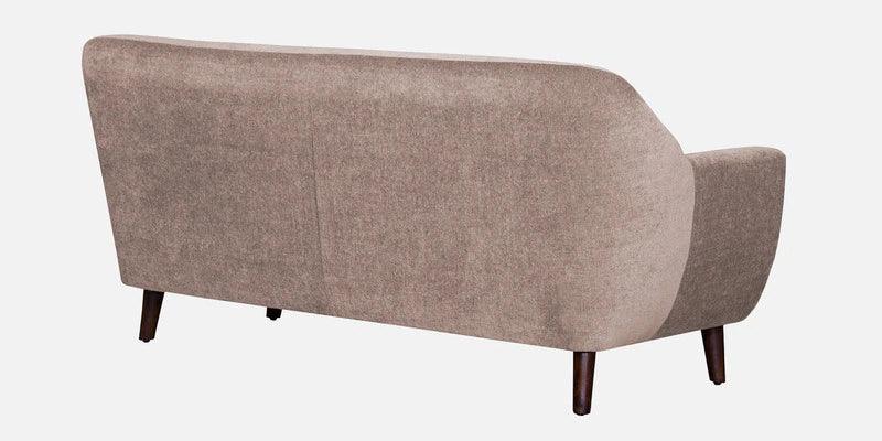 Fabric 3 Seater Sofa In Kadhi Beige Colour - Ouch Cart 