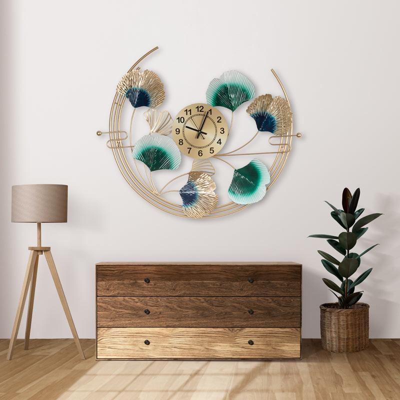 HALF METAL WALL CLOCK - Ouch Cart 