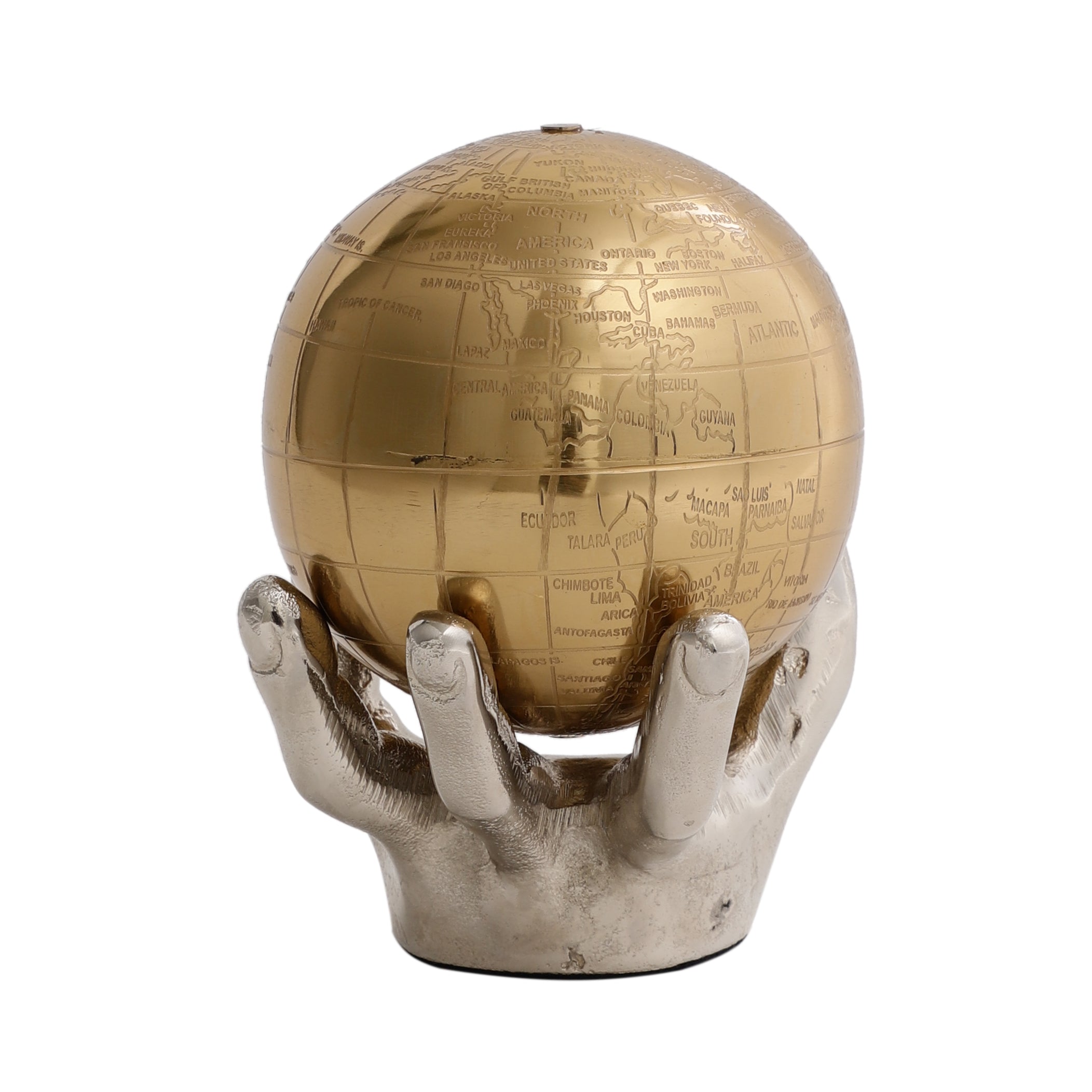 Celestial Grip Art Deco Globe