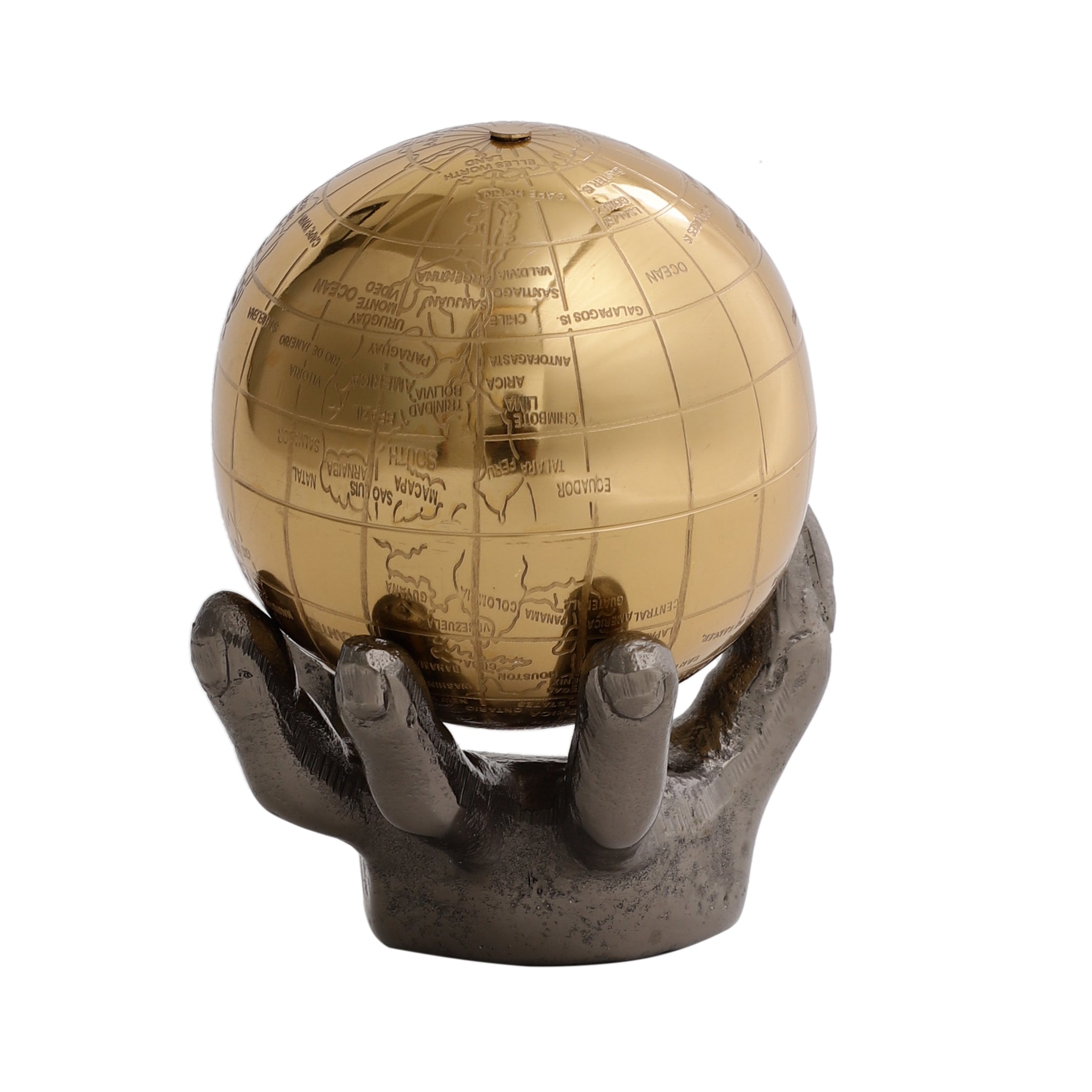 Celestial Grip Art Deco Globe