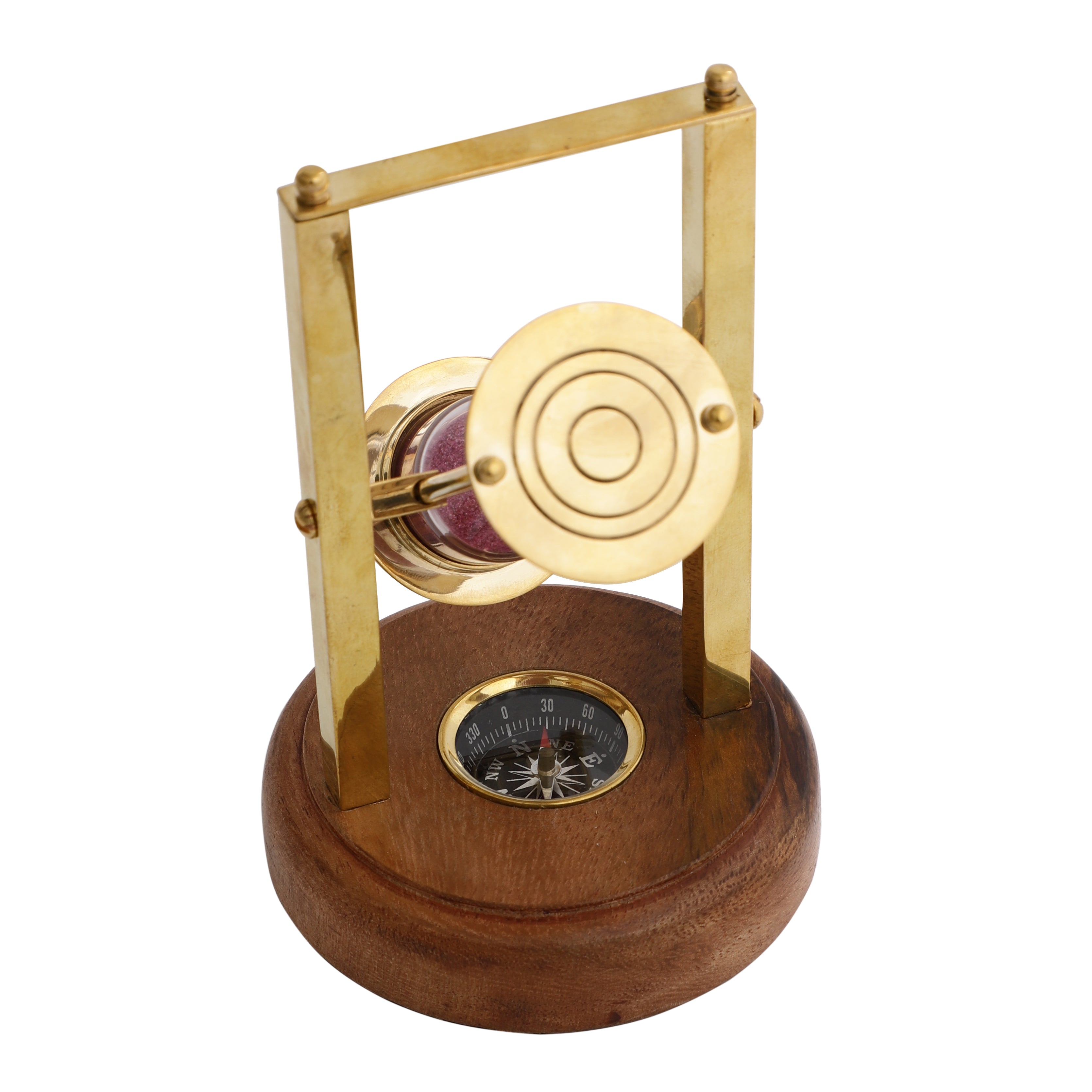 Velor Table Clock