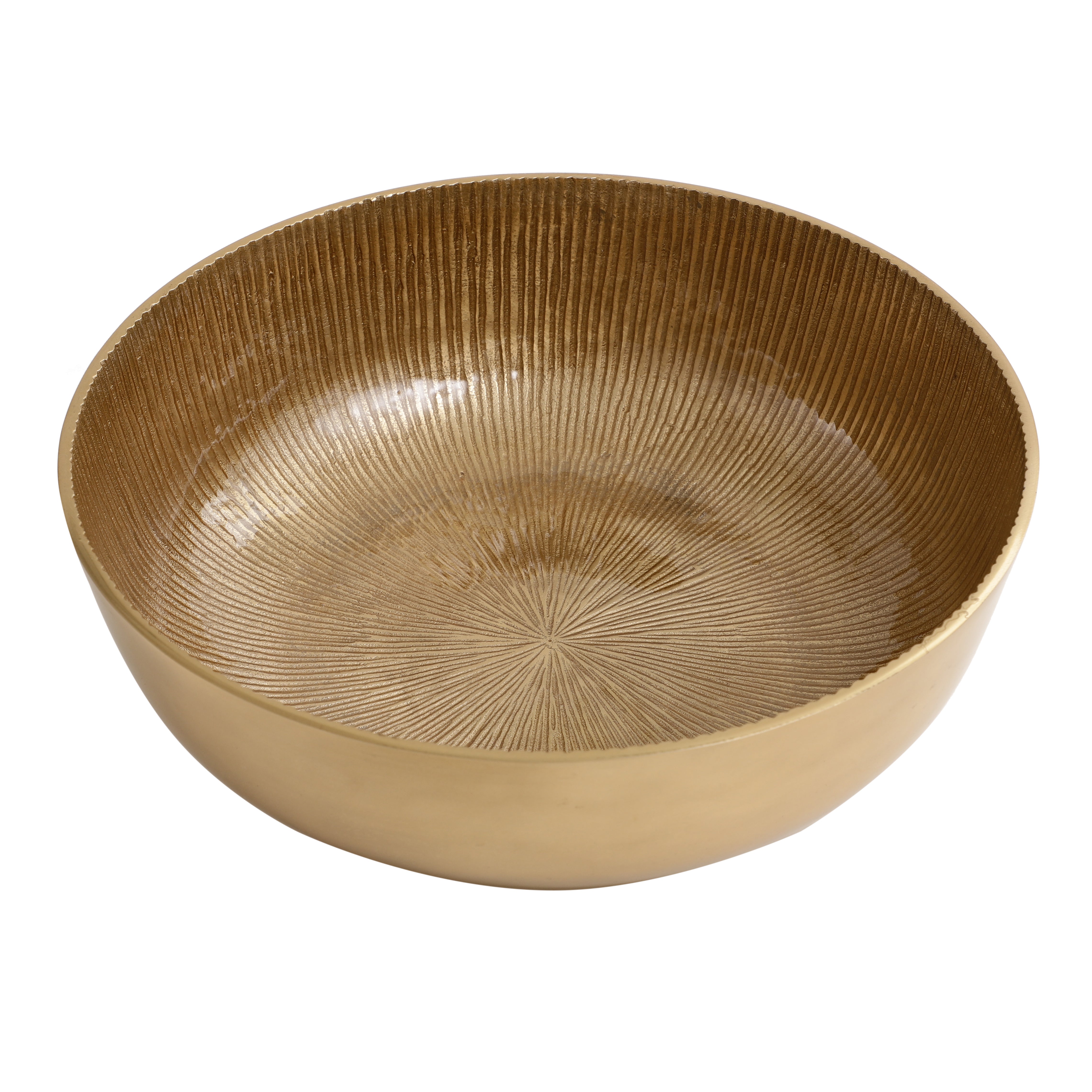 The Shining Gold Accent Circular Bowl