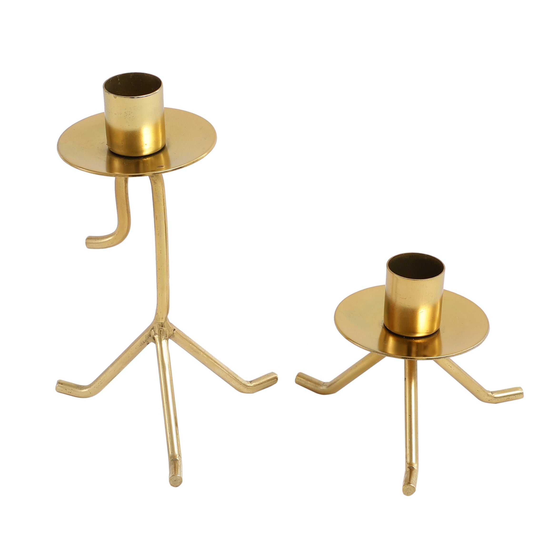 Marquesa Glow Candle Holders In Gold