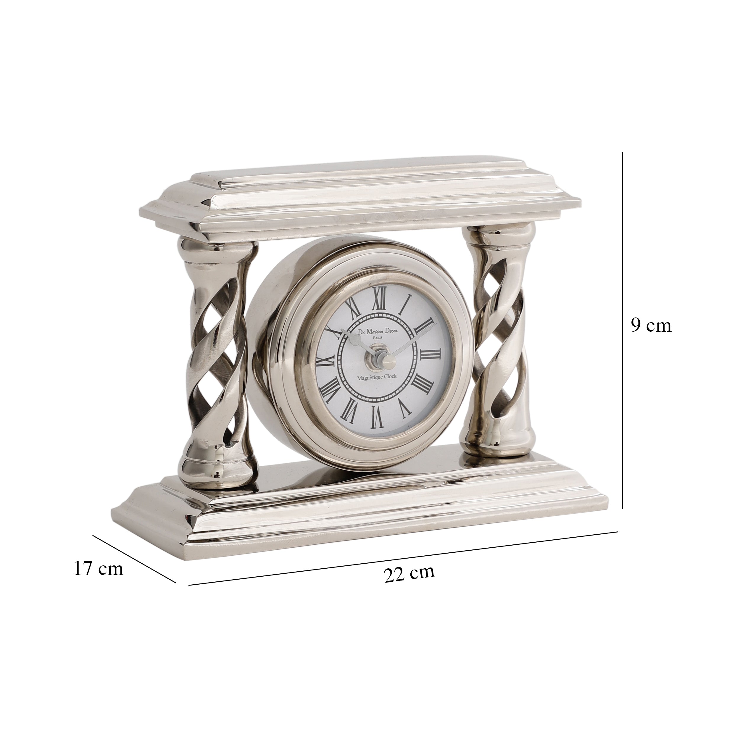 Velor Table Clock