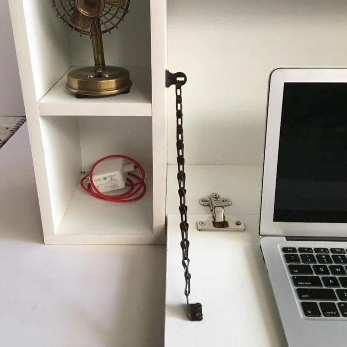 Wall-Mounted Floating Table Laptop Home Office Desk With Drawer - Ouch Cart 