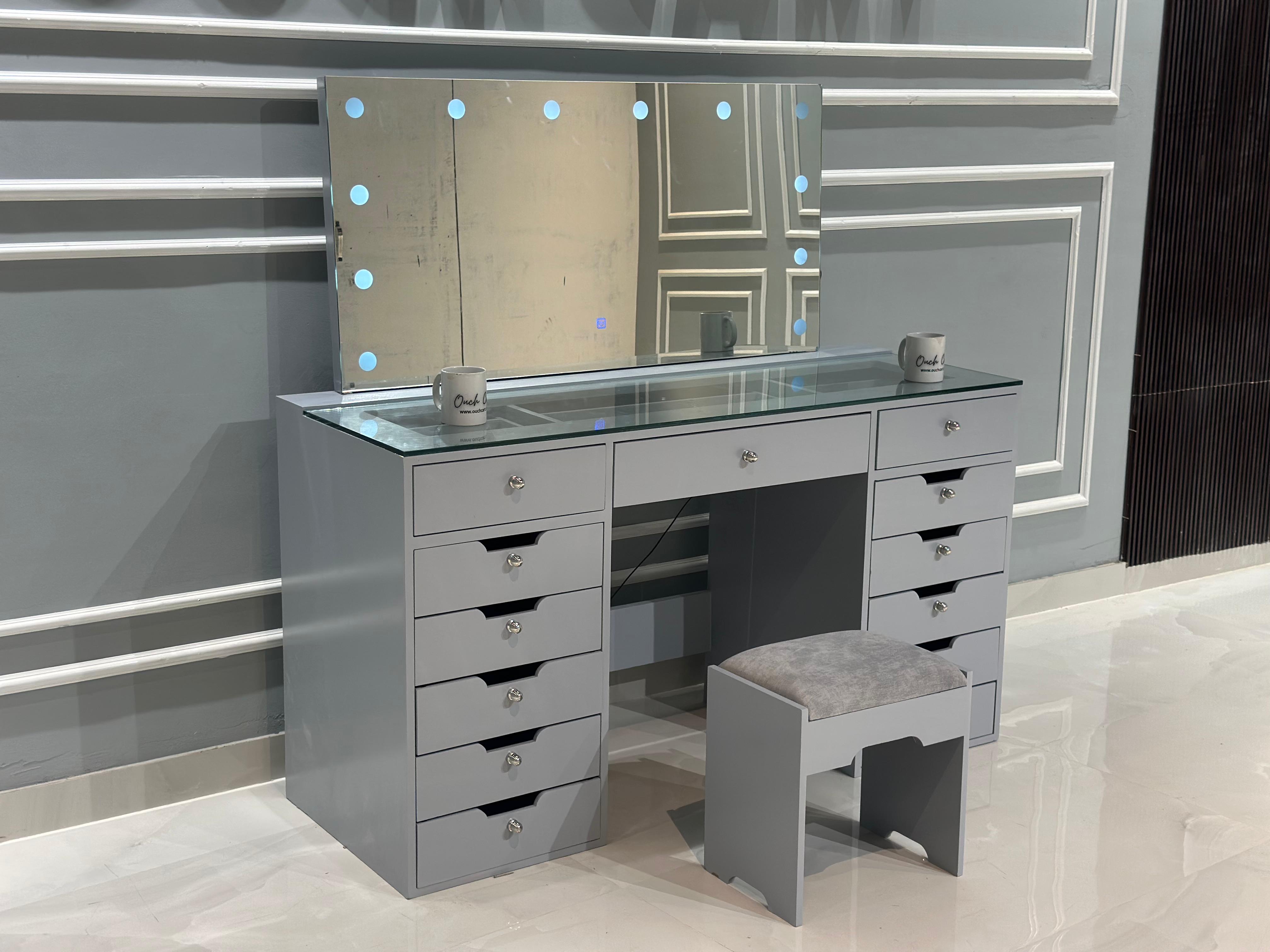 Vanity Table with Mirror – Elegant and Stylish Storage Solution for Your Bedroom
