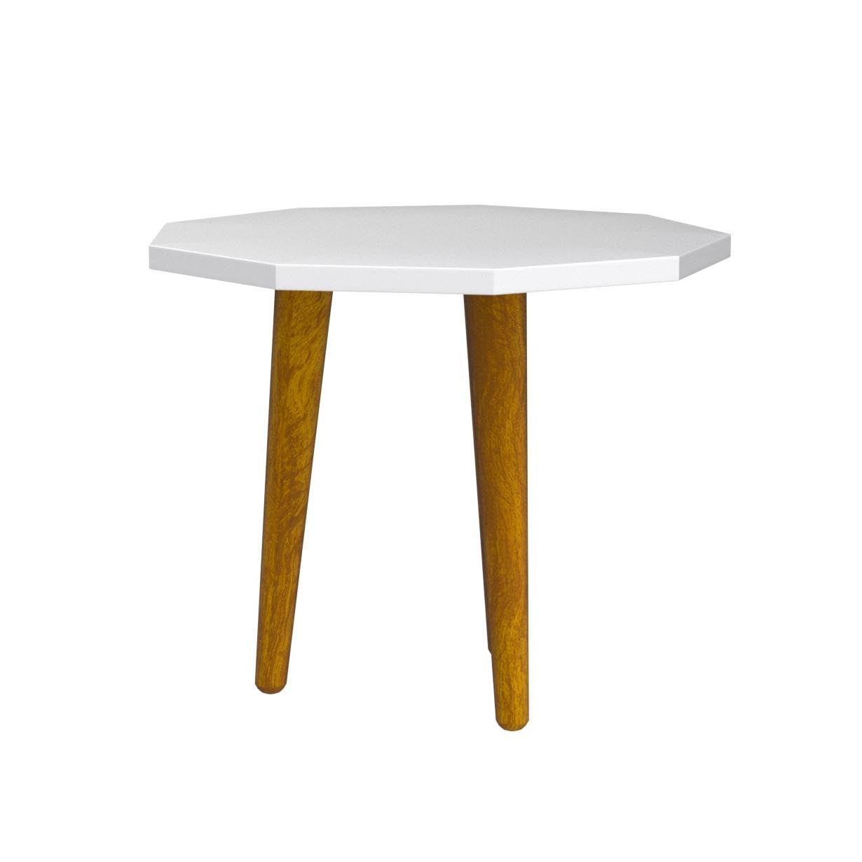 Antique Wooden Foldable Round Side Table | Multi-Purpose End Table, Plant Stand & Stool for Living Room, Kids Room & Balcony