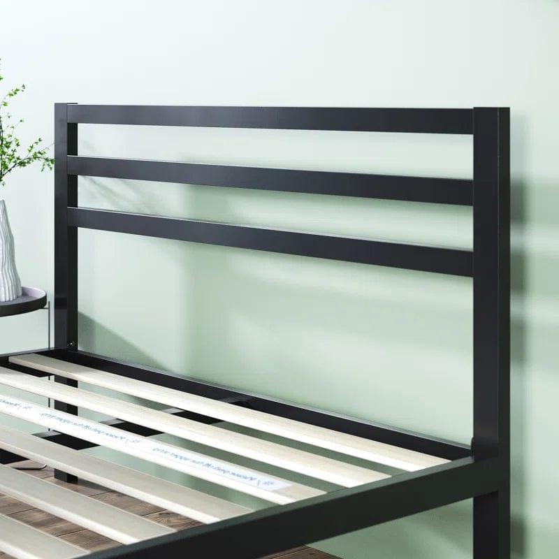 Wick Metal Bed Frame with Headboard - Ouch Cart 