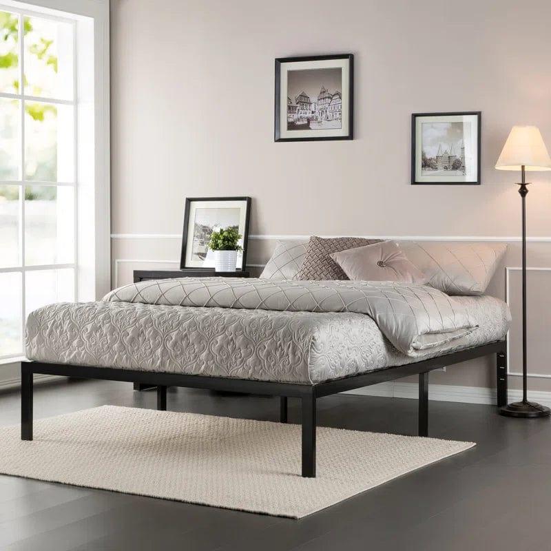 Wickford Minimalist Metal Bed Frame - Ouch Cart 