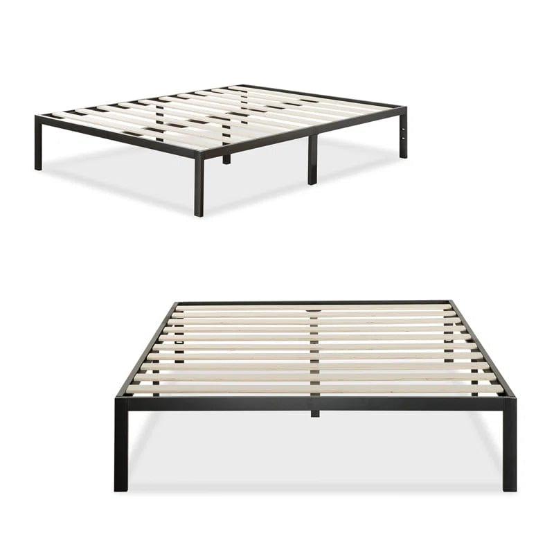 Wickford Minimalist Metal Bed Frame - Ouch Cart 