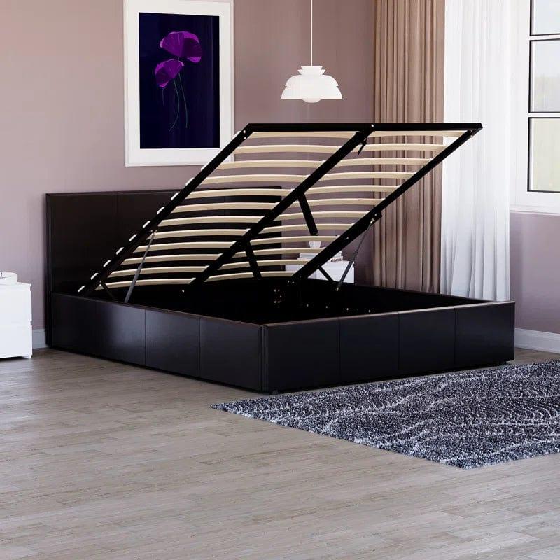 Wilna Upholstered Ottoman Bed - Ouch Cart 