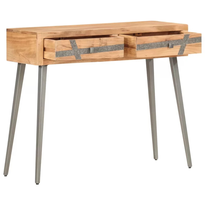 Theodore Solid Wood Top Console Table