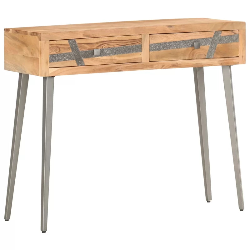 Theodore Solid Wood Top Console Table