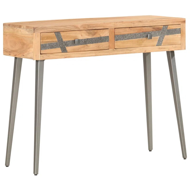 Theodore Solid Wood Top Console Table